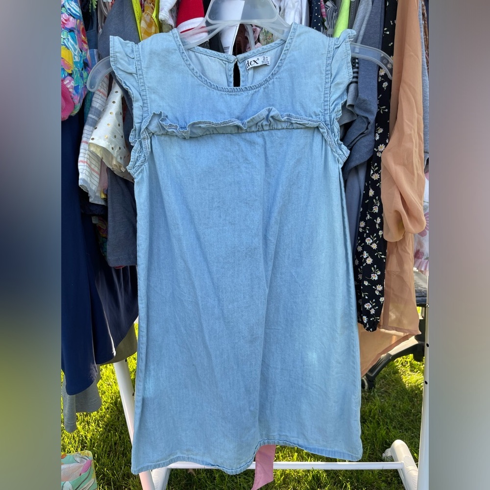 Dex Denim Dress | Size Medium